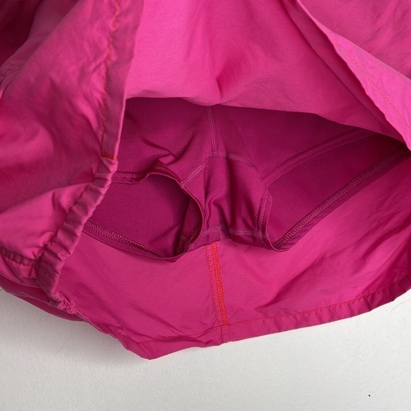 Columbia Bright Pink Contrasting Stitching Mini Skort - Picture 6 of 8